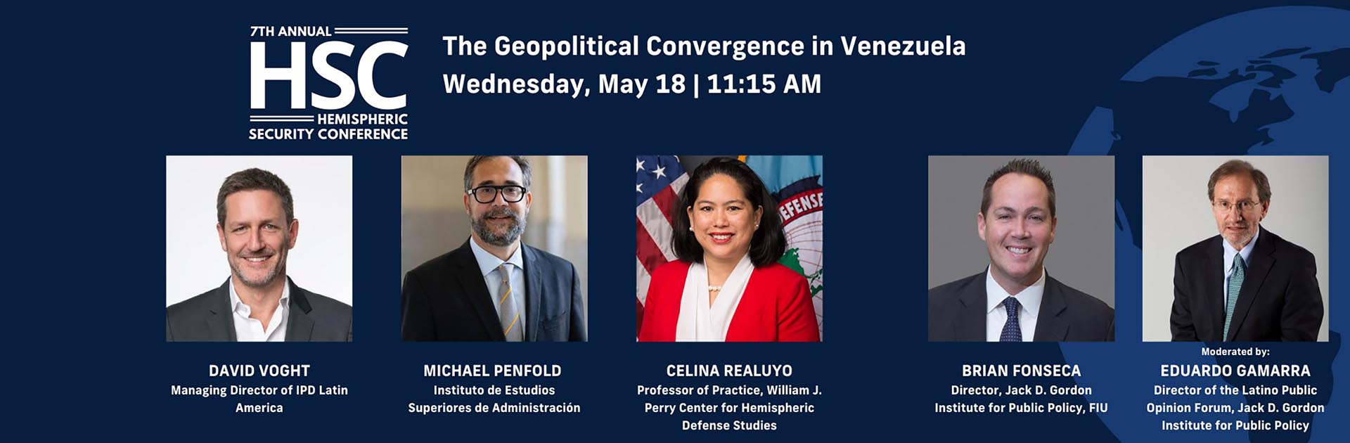 The Geopolitical Convergence in Venezuela" at Hemispheric Security Conference