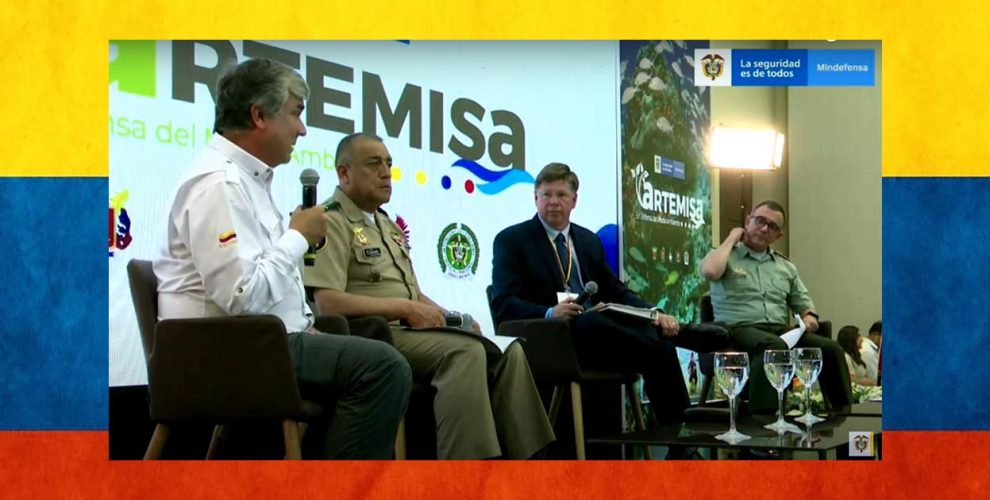 Paterson at Colombia Artemisa Summit