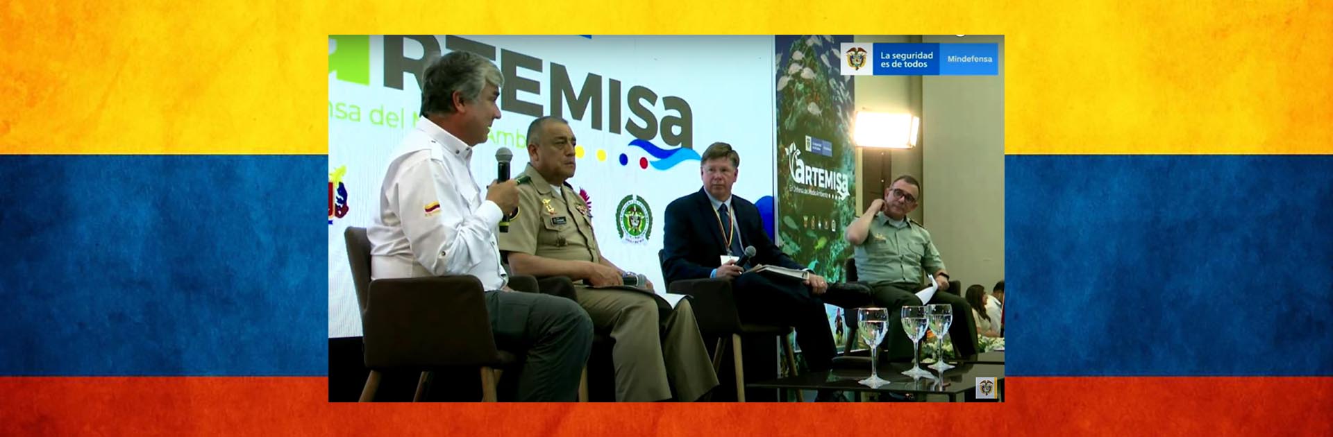 Paterson at Colombia Artemisa Summit