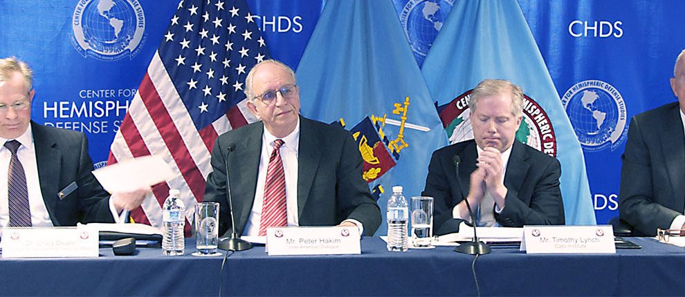 Hemispheric Forum: Current Perspectives on Illicit Drug Policies