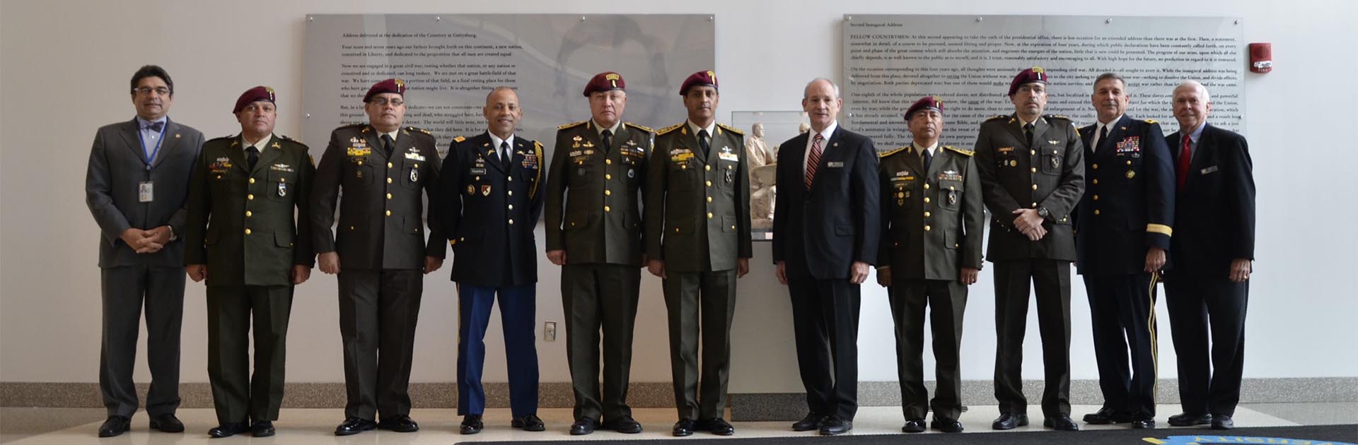 General Lopez Ambrocio visit