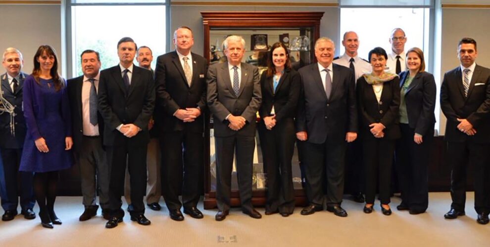 Argentina Secretary of Military Affairs Visit