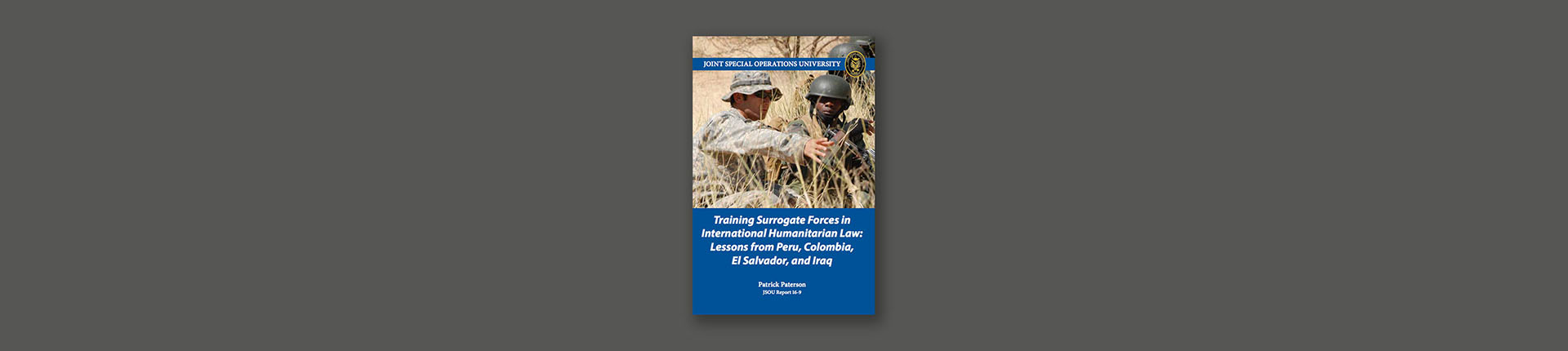 Training Surrogate Forces in International Humanitarian Law