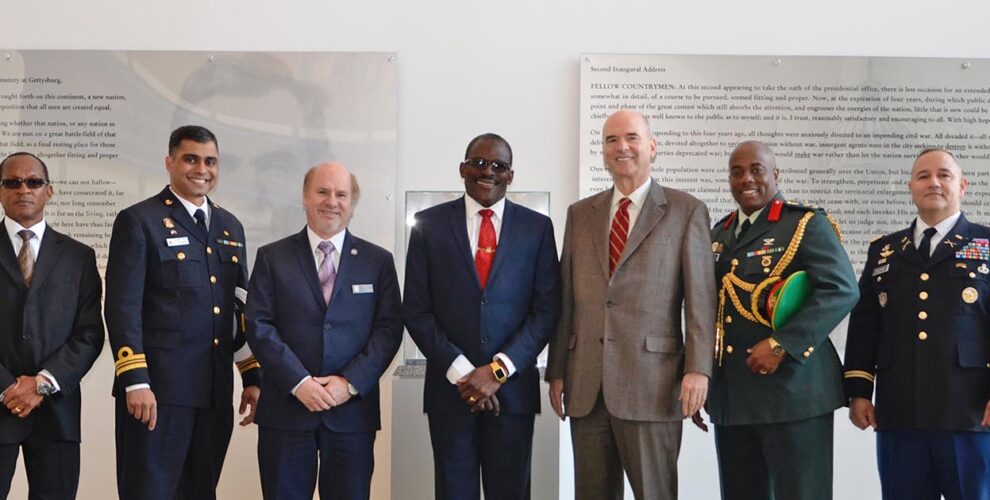 TTO Minister of National Security Visits the Perry Center