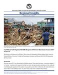 Esfuerzos sub-regionales caribeños de respuesta a desastres y asistencia humanitaria durante la temporada de huracanes del 2017