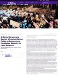 Una Reseña de Global Americans del libro Policía Autoritaria en Democracia, Seguridad Cuestionada en América Latina