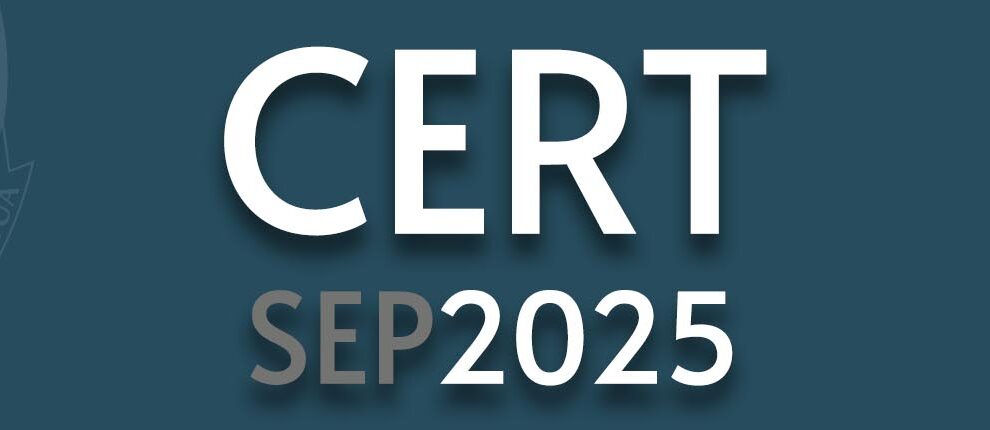 CERT 2025