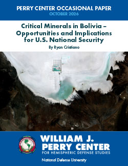 OP - Critical Minerals in Bolivia